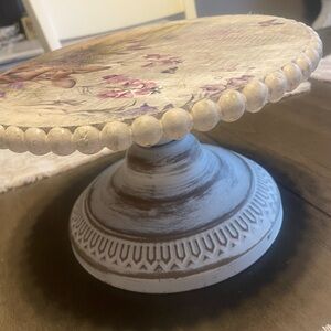 Floral Decorative Cake Stand